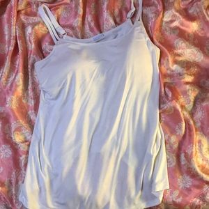 White tank top